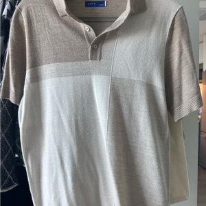 Apt. 9 Tan Polo Shirt Classic Short-Sleeve Design